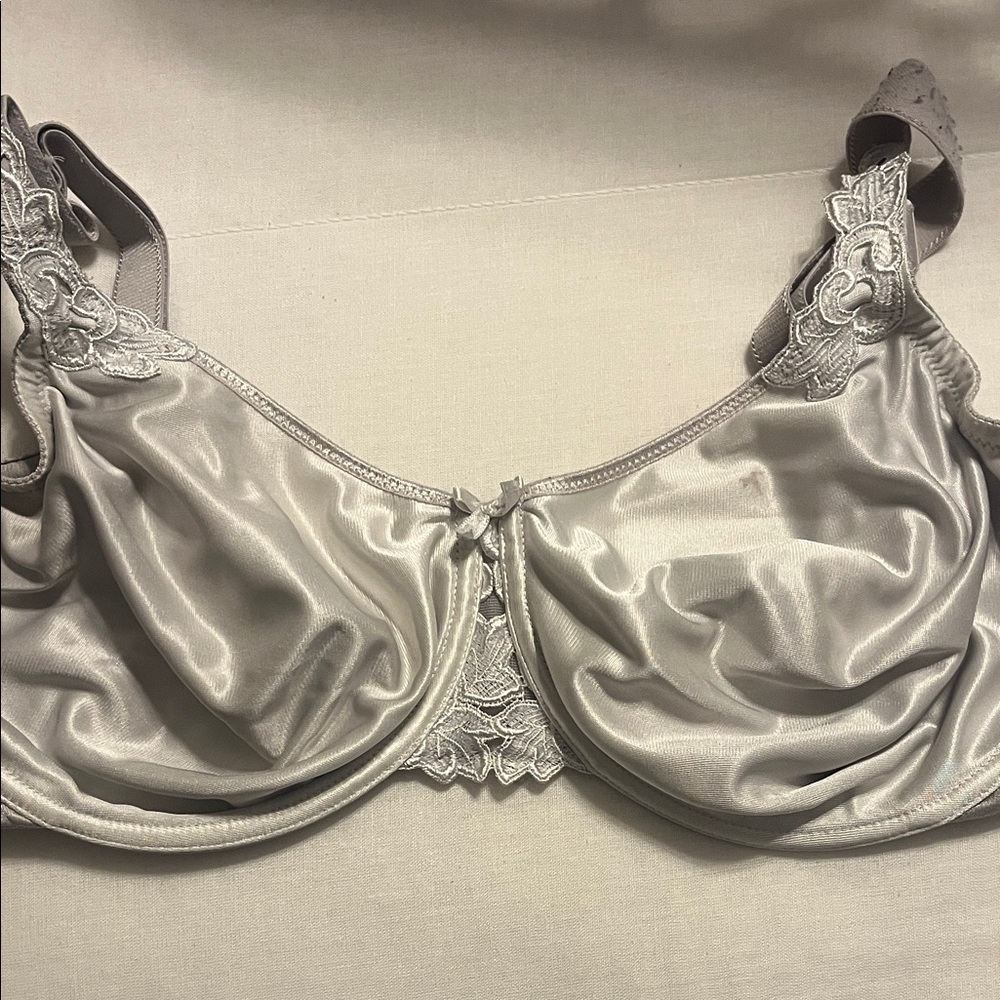 Chantelle Satin Underwire Bra in Beige